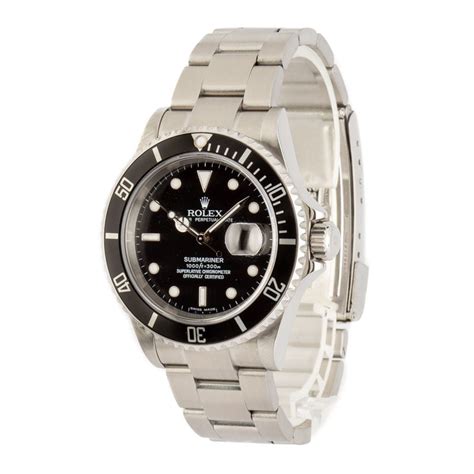 rolex 2 tone submariner thickness 16610|rolex 16610t stainless submariner.